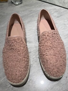 Vince Bouclé Slip-On in Blush Pink